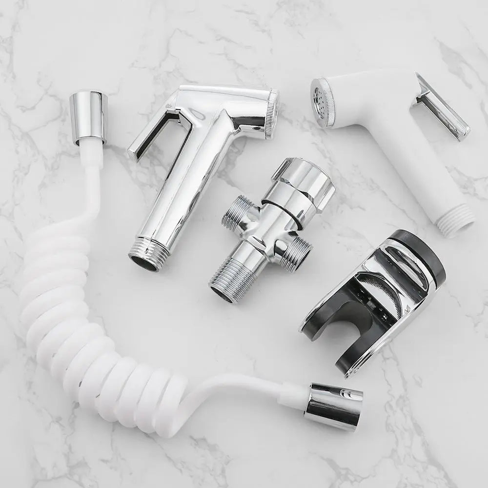 Stainless Steel Bathroom Self Cleaning Hand Sprayer Bidet Shower Toilet Bidet Sprayer Hand Bidet Faucet Shower Head