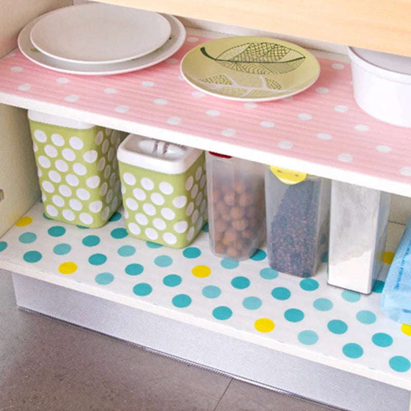 5M/3M Reusable Drawer Mat Contact Paper Cabinet Liner Moisture-proof Waterproof Non-Slip Kitchen Table Shelf Liner Pad