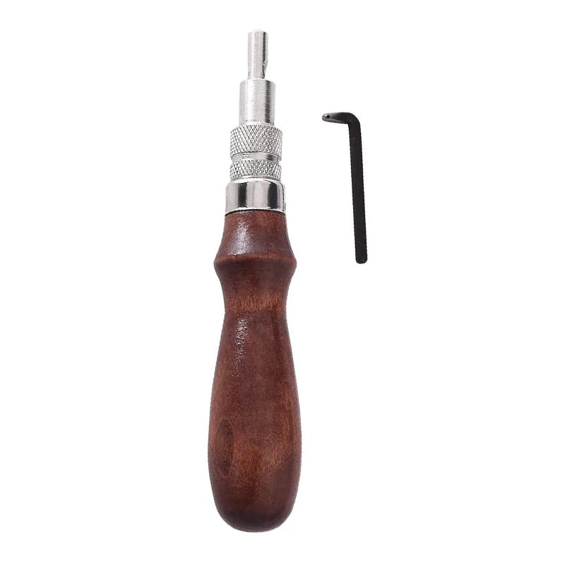 Adjustable Leather Edge Stitching Groover Leathercraft Tool Digging Sharp Knife Groover Kit Leather Craft Shovel Device