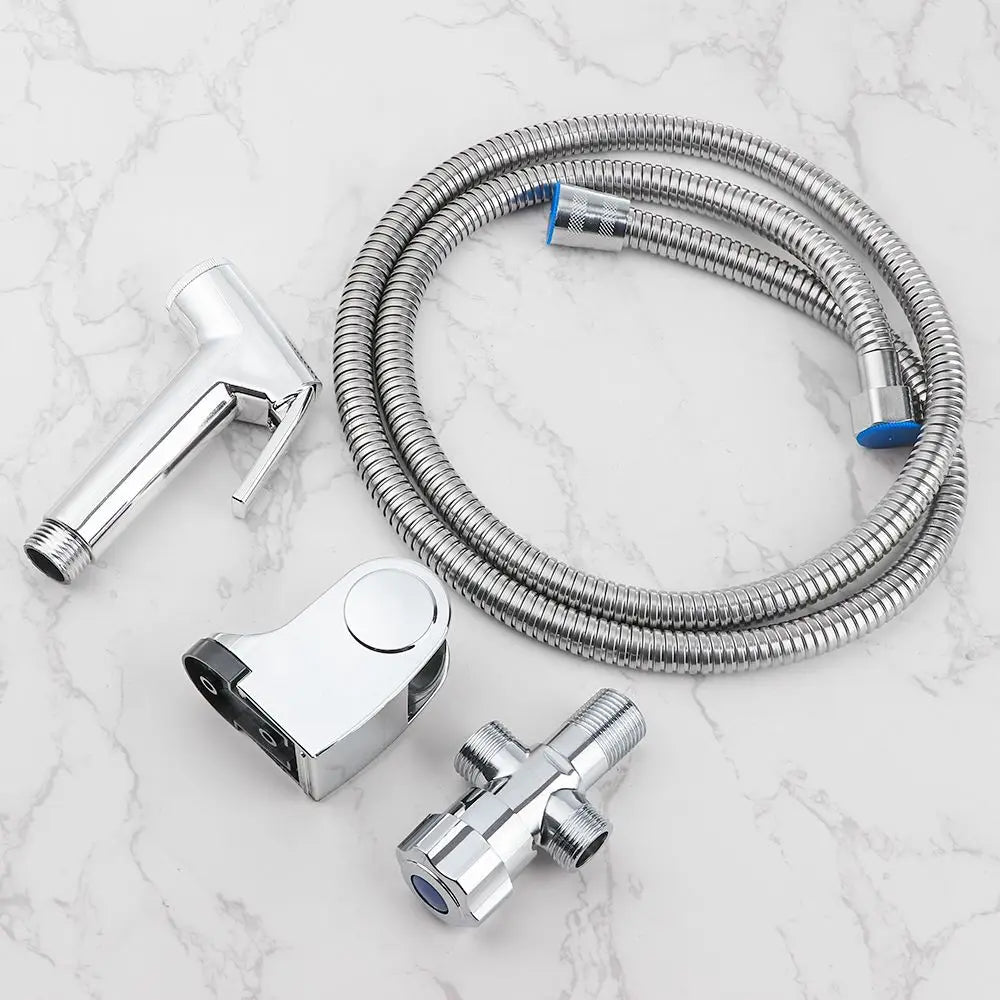 Stainless Steel Bathroom Self Cleaning Hand Sprayer Bidet Shower Toilet Bidet Sprayer Hand Bidet Faucet Shower Head
