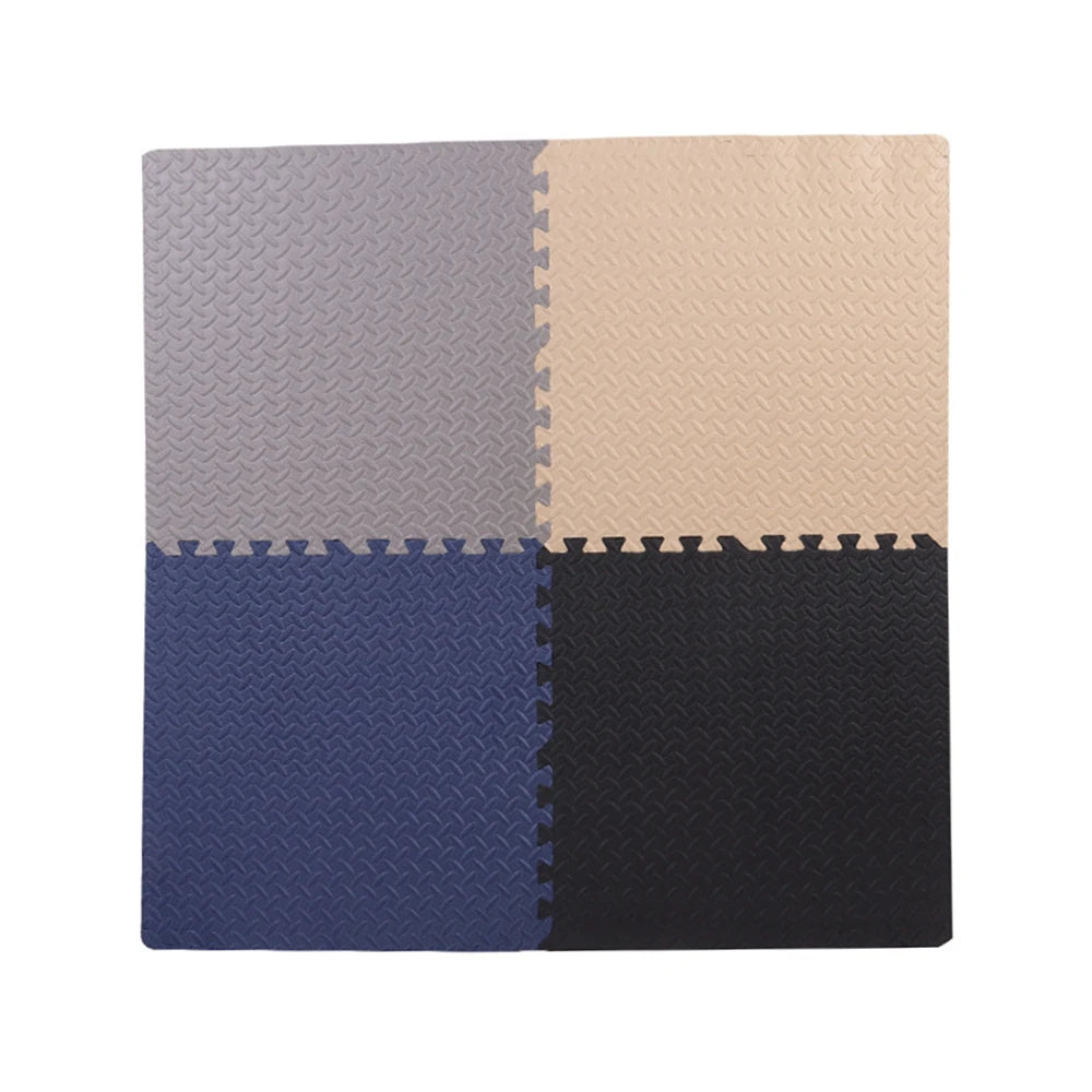 6-12pcs 30*30CM Eva Gym Mat Sports Protection Gym Mat Non-Slip Splicing Carpet Fitness Equipment Yoga Leaf Mat Home Exercise
