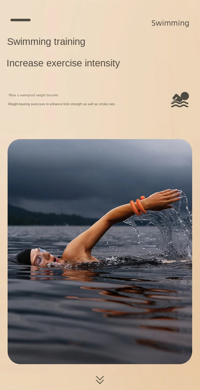 1Pcs Load Bearing Bracelet Deformable Strength Exercise Arm Leg Load bearing Running Yoga Fitness Equipment