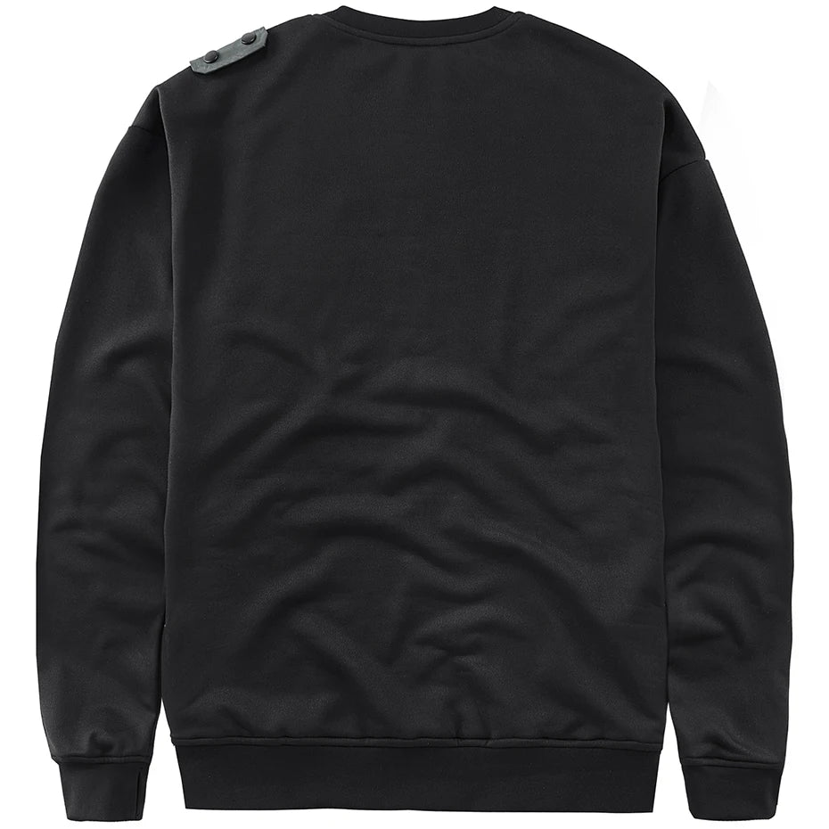 Mens Fashion Techwear T Shirt Hi Street Mechanical Tactical Tshirts Oversized Harajuku Hip Hop Streetwear Cargo Tops Tees