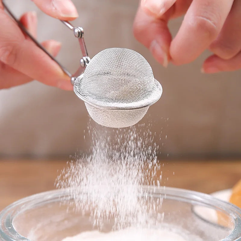 Stainless Steel Mesh Tea Infuser Cha Spice Coffee Strainer Infusor Long Handle Mug Teapot Filter Sieve Kitchen Accessories
