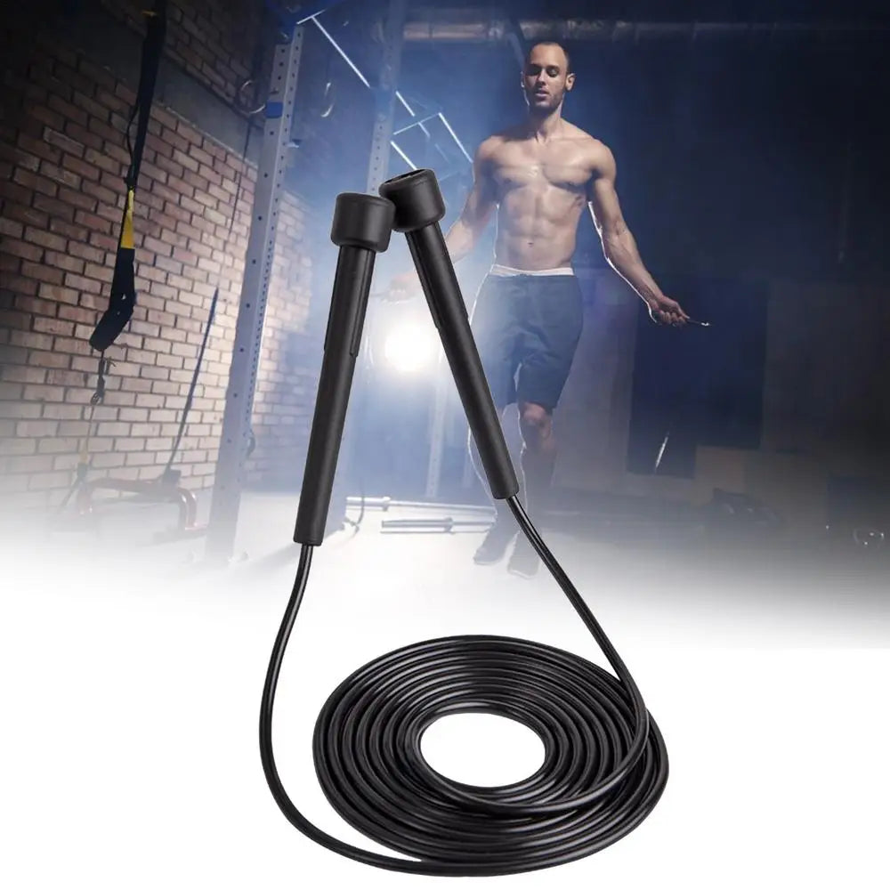 Speed Jump Rope Professional Men Women Gym PVC Jumping Skipping Rope Adjustable Fitness Equipment Muscle Boxing Training