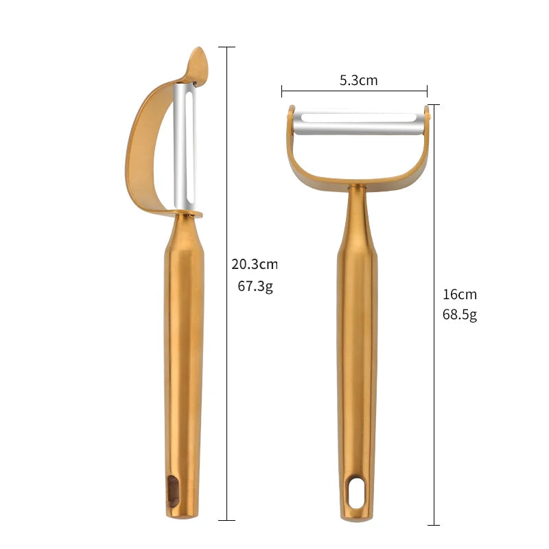 1 Pcs Multifunctional Stainless Steel Peeler Vegetable Fruit Potato Carrot Sharp Peeler Kitchen Tools Kitchen Accessories