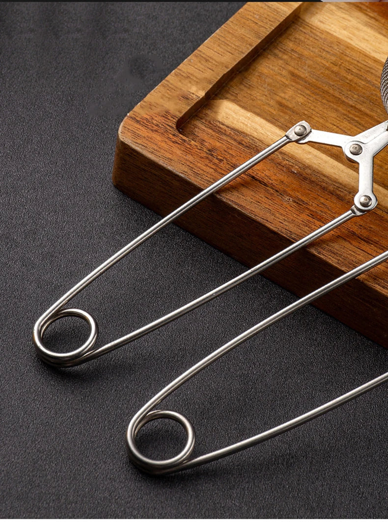 Stainless Steel Mesh Tea Infuser Cha Spice Coffee Strainer Infusor Long Handle Mug Teapot Filter Sieve Kitchen Accessories