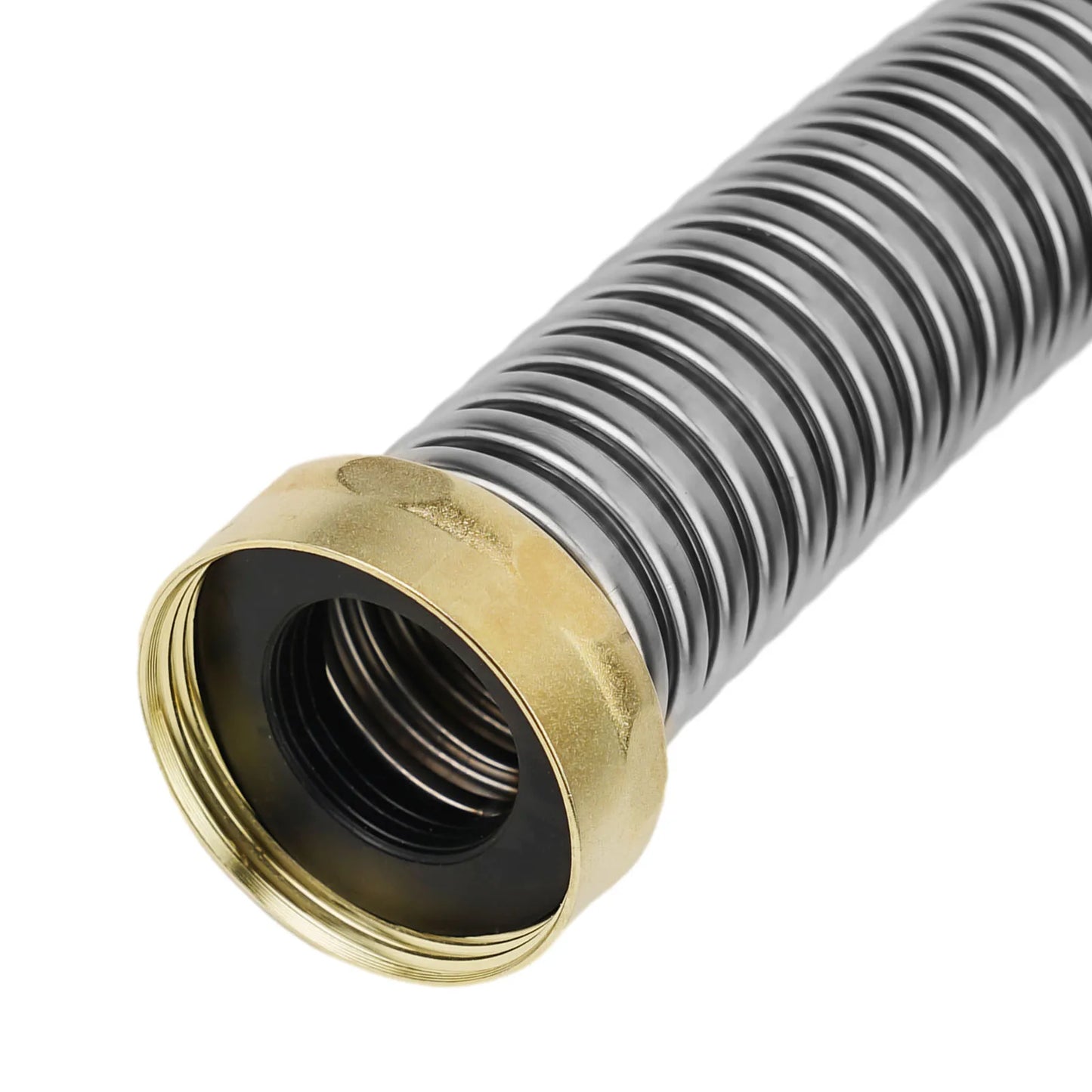40/60cm Stainless Steel Bathroom Kitchen Sink Siphon Waste Drain Flexible Pipe Hose Home Retractable Drainage Tube