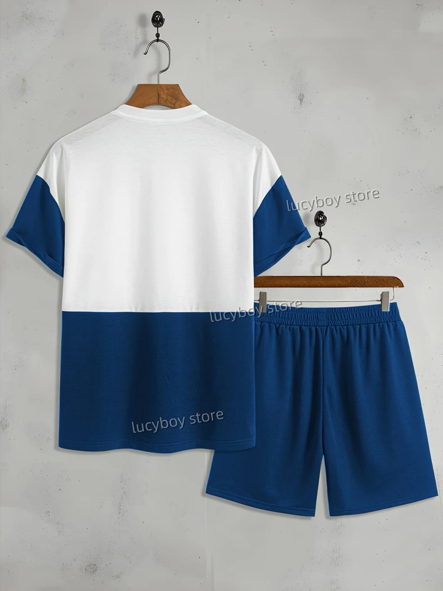 ROMANTIC CITY PARIS Printed Sport T-shirt+shorts Suit Set Men Male Luxury Tracksuit Outfit Summer Oversized 2 Piece Set Clothes