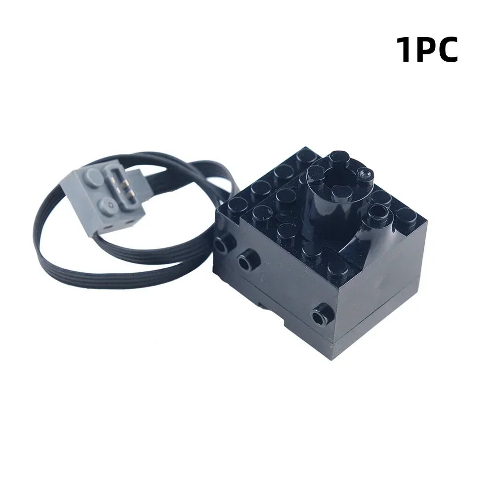 Building Blocks Technical Motor Sprayer Electric Exhaust Modified Motor For High-Tech Train Car Parts Compatible with Legoed
