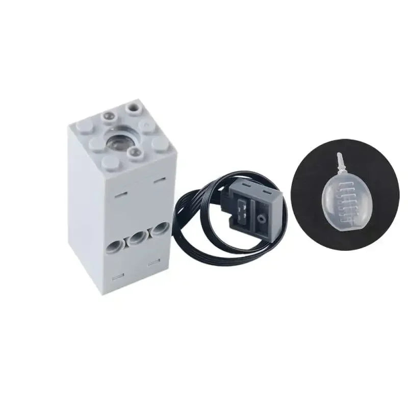 Building Blocks Technical Motor Sprayer Electric Exhaust Modified Motor For High-Tech Train Car Parts Compatible with Legoed