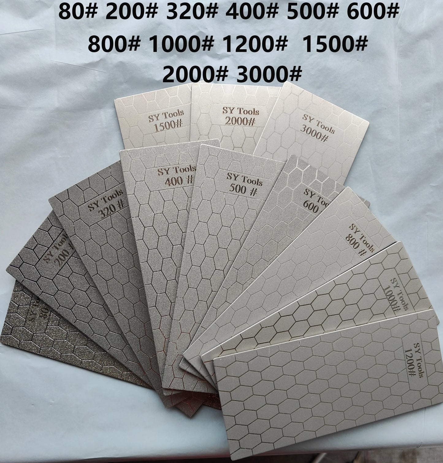 1 Set Diamond Honeycomb Pattern Sharpening Stone - Kitchen Tool Knife Grinding Ideal for Fast and Precision Sharpening