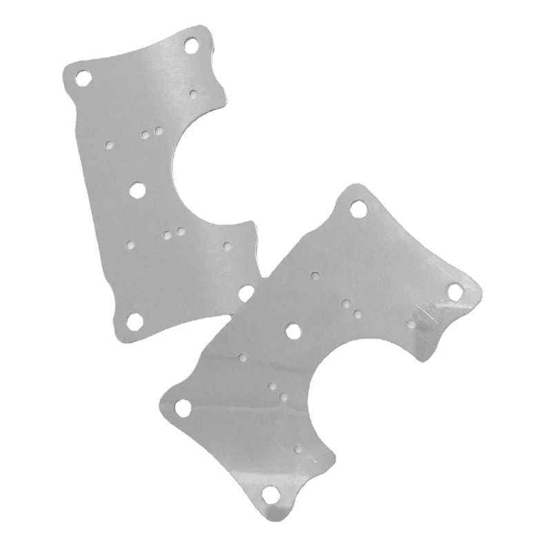 4 Pcs Cabinet Hinge Repair Plate Kit for Protecting Wooden Kitchen Cabinet Door Hinge Repair Plate Furniture Window Drawer Repai