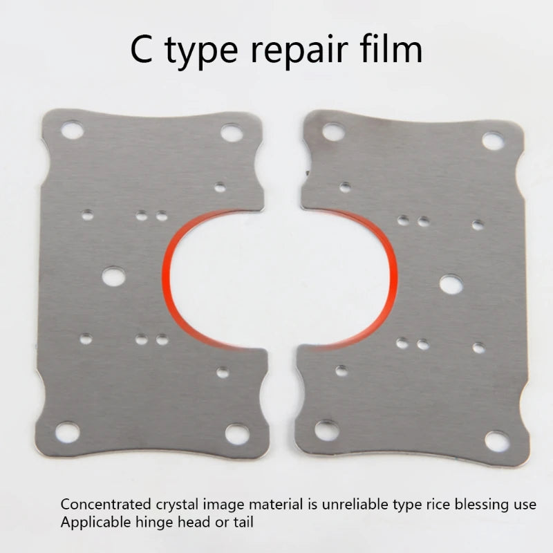 4 Pcs Cabinet Hinge Repair Plate Kit for Protecting Wooden Kitchen Cabinet Door Hinge Repair Plate Furniture Window Drawer Repai
