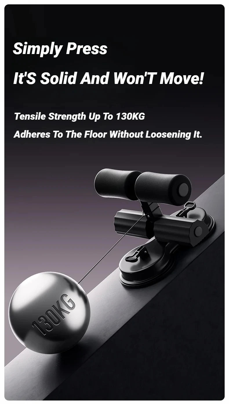 Abdominal Sit Up Equipment Suction Cups Ankle Support Workout Fitness Adjustable Sports Physical Exercise Aids Home Indoor