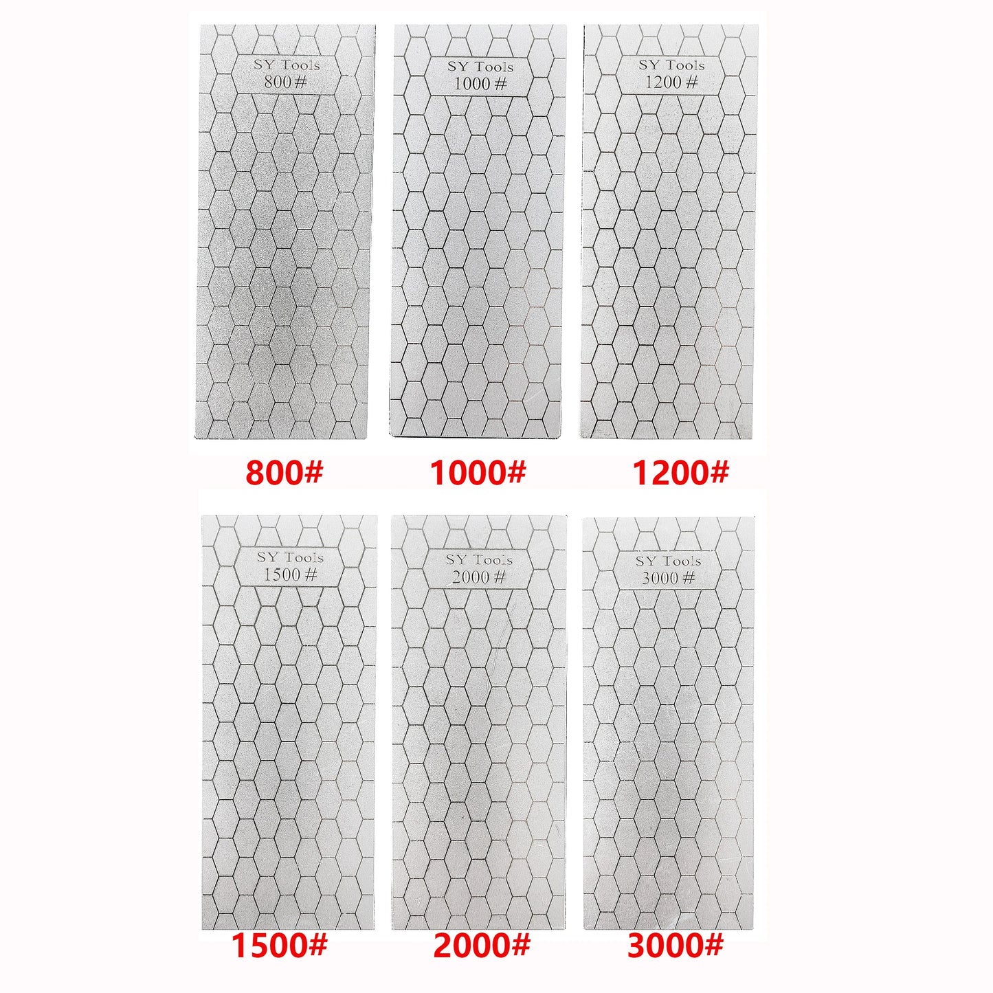 1 Set Diamond Honeycomb Pattern Sharpening Stone - Kitchen Tool Knife Grinding Ideal for Fast and Precision Sharpening