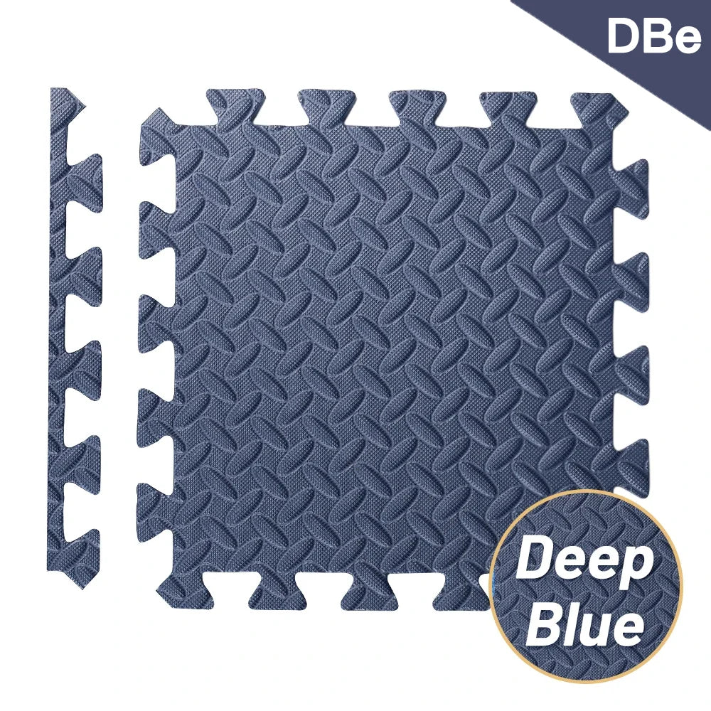 6-12pcs 30*30CM Eva Gym Mat Sports Protection Gym Mat Non-Slip Splicing Carpet Fitness Equipment Yoga Leaf Mat Home Exercise