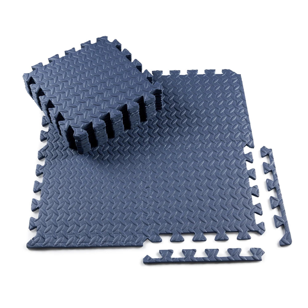 6-12pcs 30*30CM Eva Gym Mat Sports Protection Gym Mat Non-Slip Splicing Carpet Fitness Equipment Yoga Leaf Mat Home Exercise