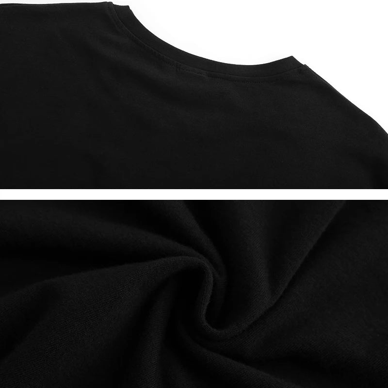 Personalized Cross Print Mens Fitness T-shirts Oversized Loose Short Sleeve Cotton Breathable Shirt Gym Bodybuilding Muscle Tops