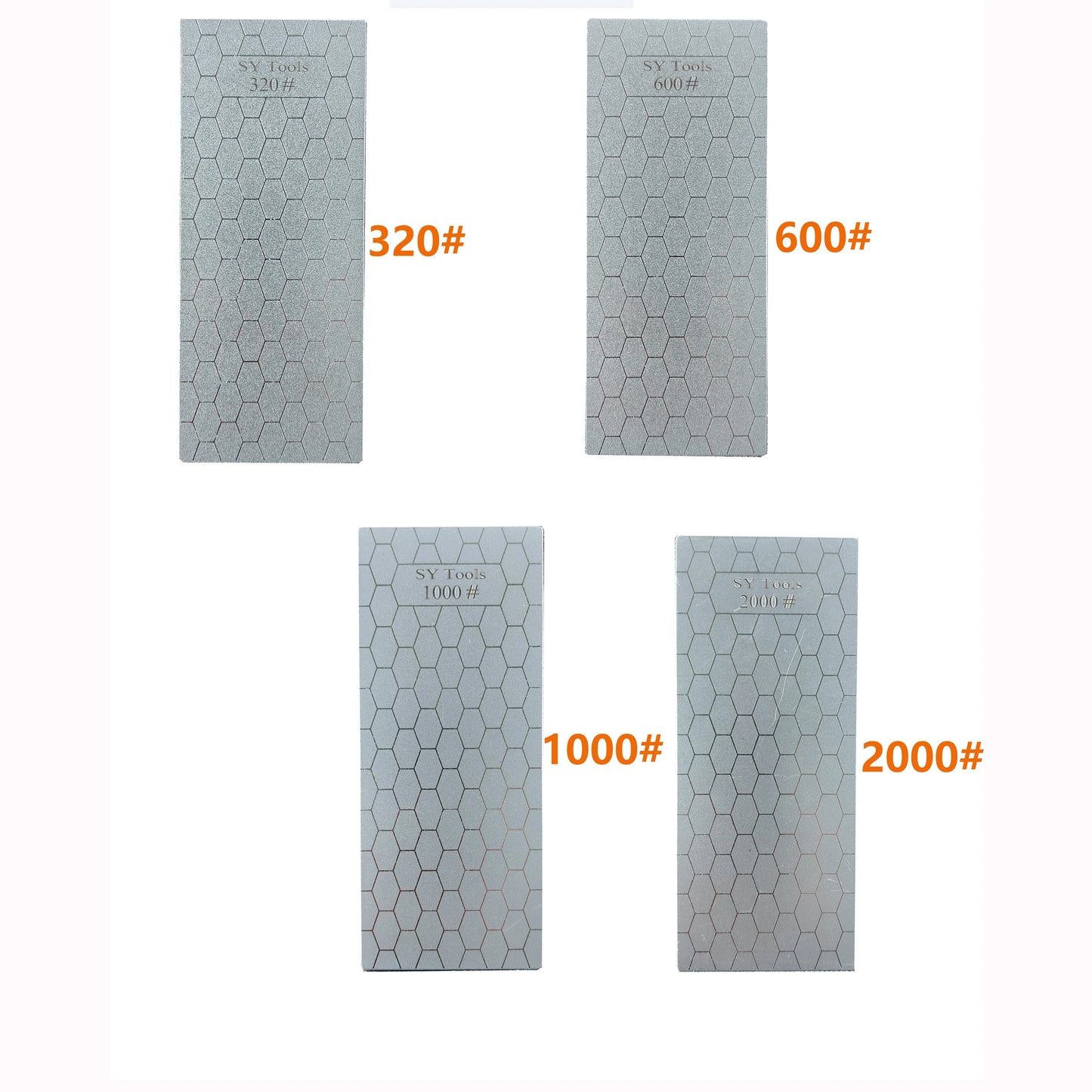 1 Set Diamond Honeycomb Pattern Sharpening Stone - Kitchen Tool Knife Grinding Ideal for Fast and Precision Sharpening