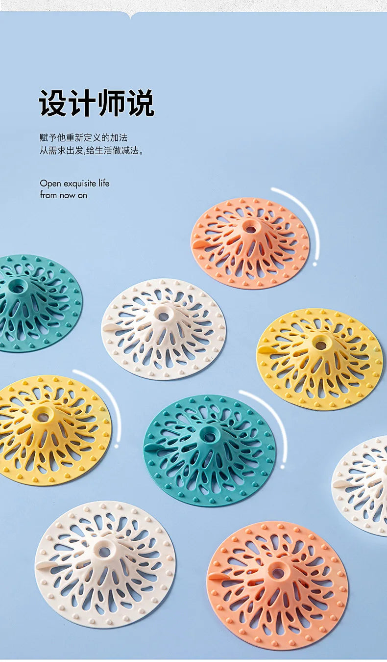 10cm Anti-blocking Catcher Hair Stopper Plug Trap Shower Floor Drain Covers Sink Strainer Filter Bathroom Kitchen Accessories