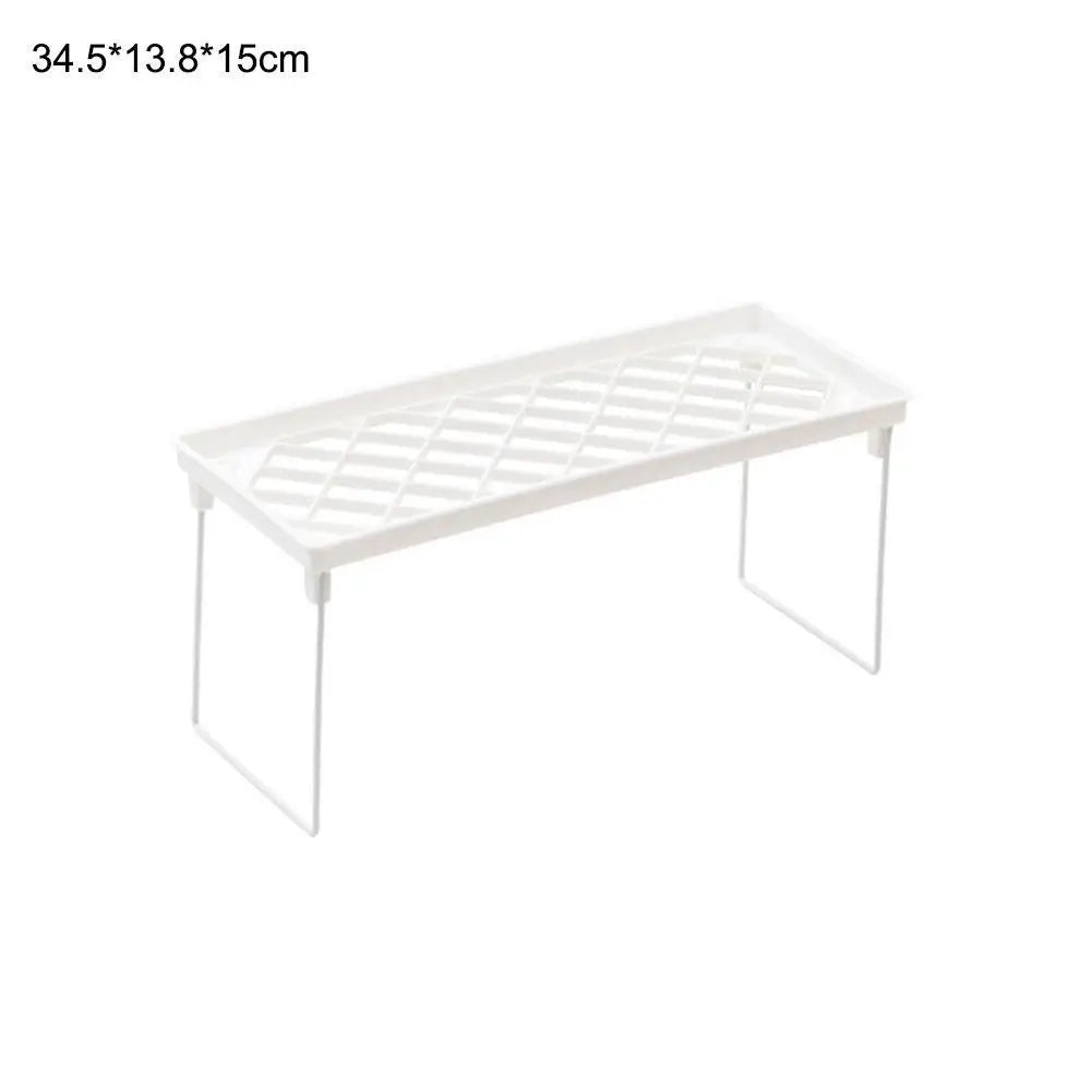 Kitchen Cupboard Organizer Shelf Space Saving Cabinet Foldable Storage Rack Spice Jars Spice Rack Bathroom Kitchen Accessories