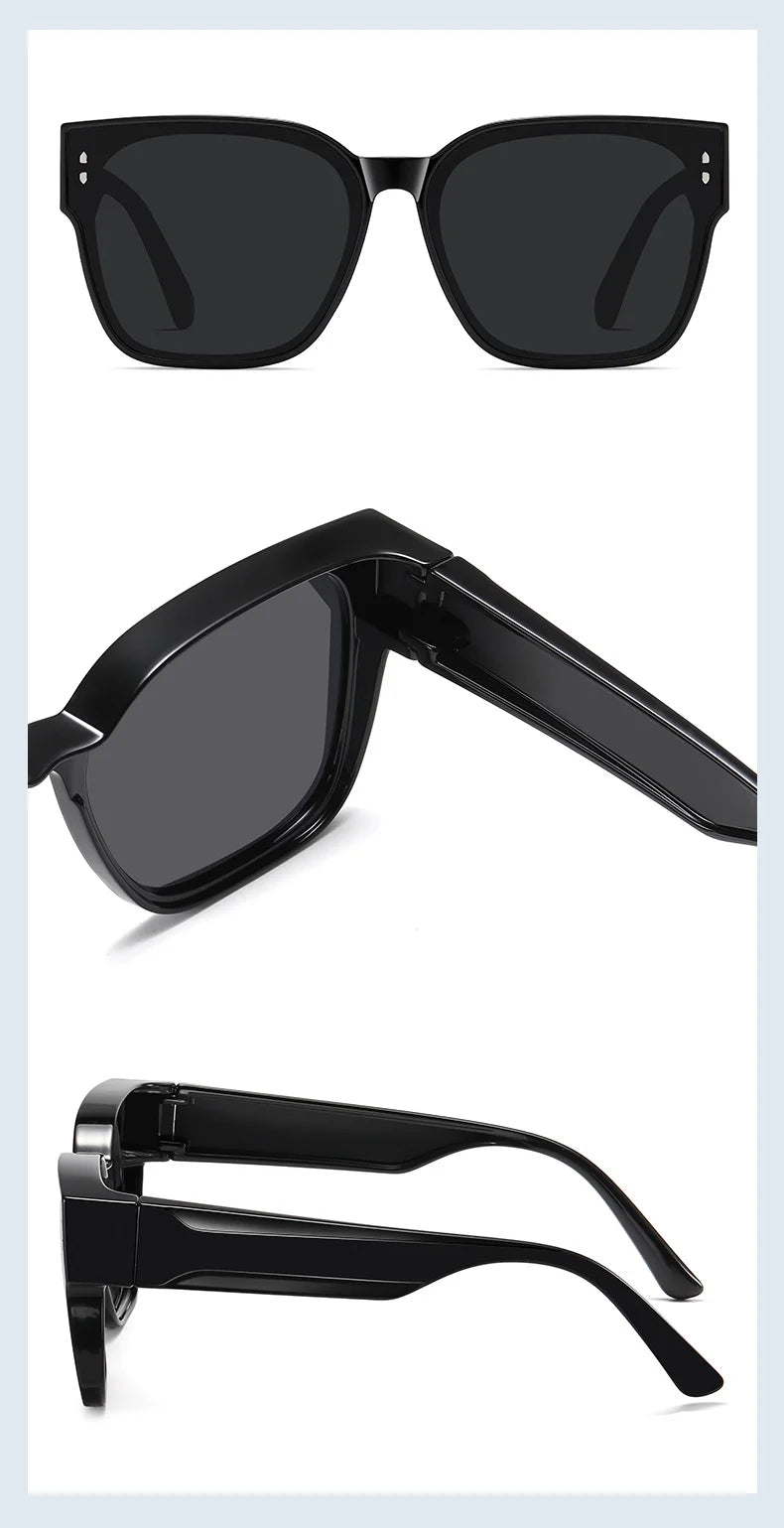 Ralferty Designer Oversized Overlay Sunglasses Women Man Polarized Sun Glasses High Quality Over Glasses Sunglasses gafas de sol