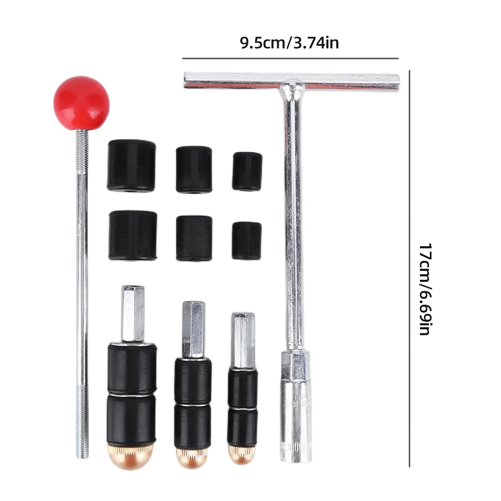 Hot-melt Water Stop Pin Kitchen Bathroom Repair Plumbing Tool Hot Melt Stopper Accessories Water Pipe Repair with Rubber Cover