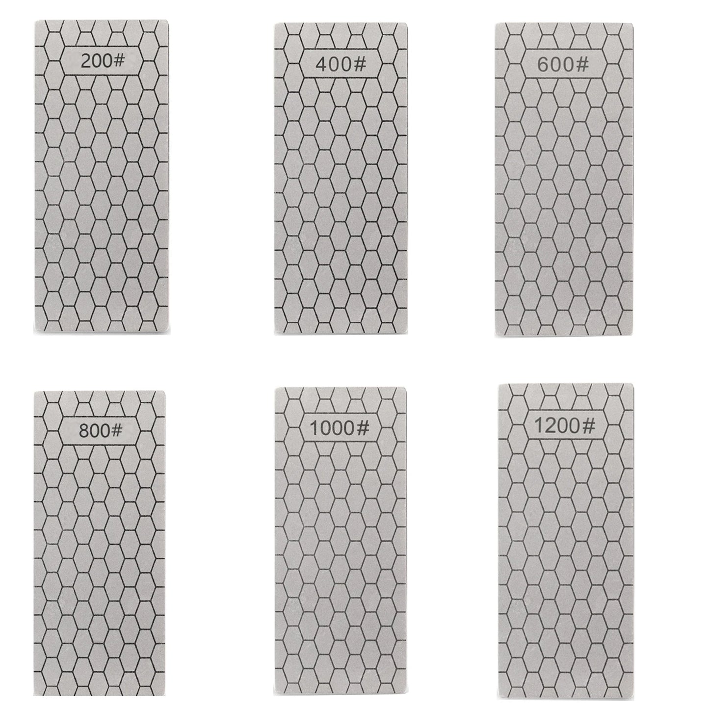 1 Set Diamond Honeycomb Pattern Sharpening Stone - Kitchen Tool Knife Grinding Ideal for Fast and Precision Sharpening