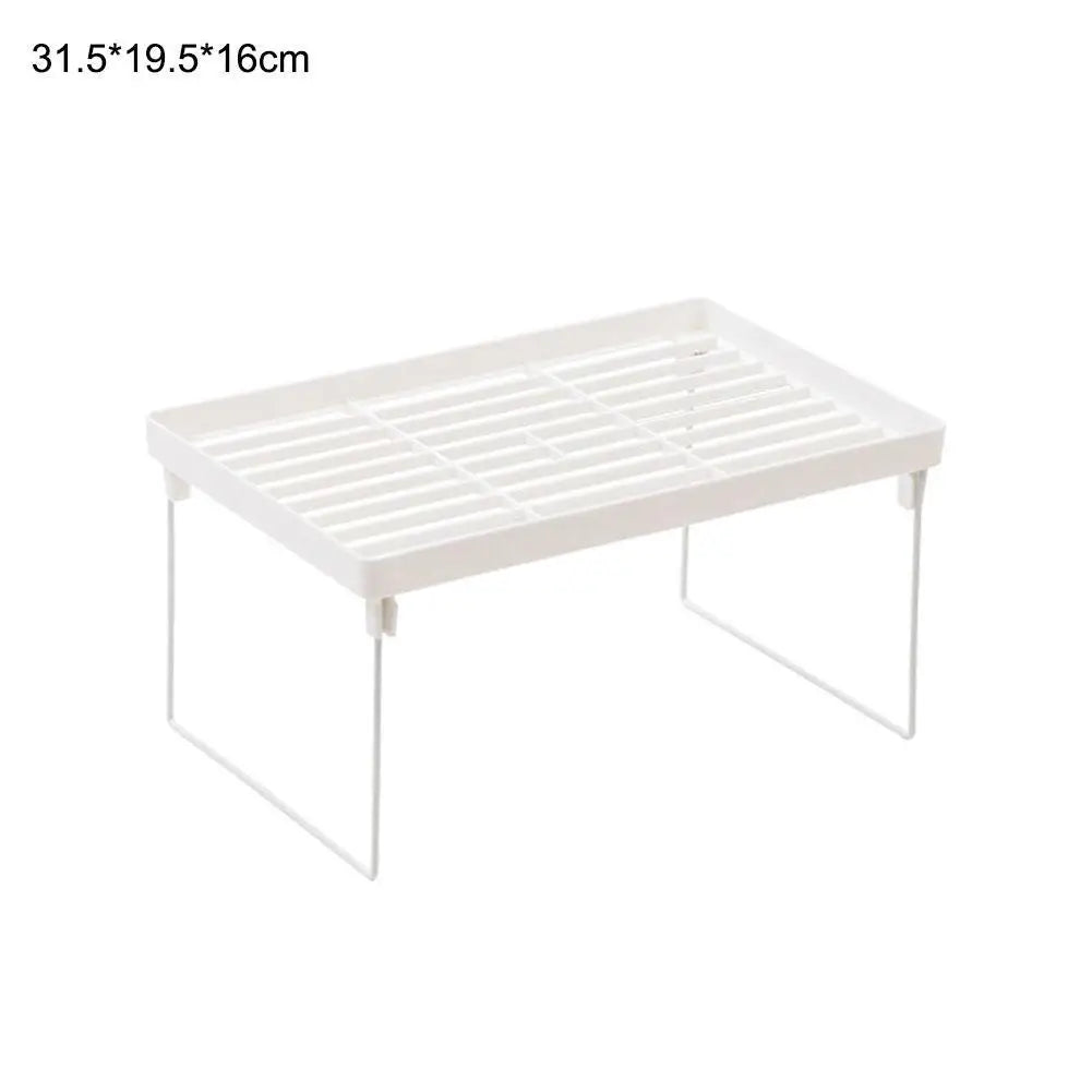 Kitchen Cupboard Organizer Shelf Space Saving Cabinet Foldable Storage Rack Spice Jars Spice Rack Bathroom Kitchen Accessories