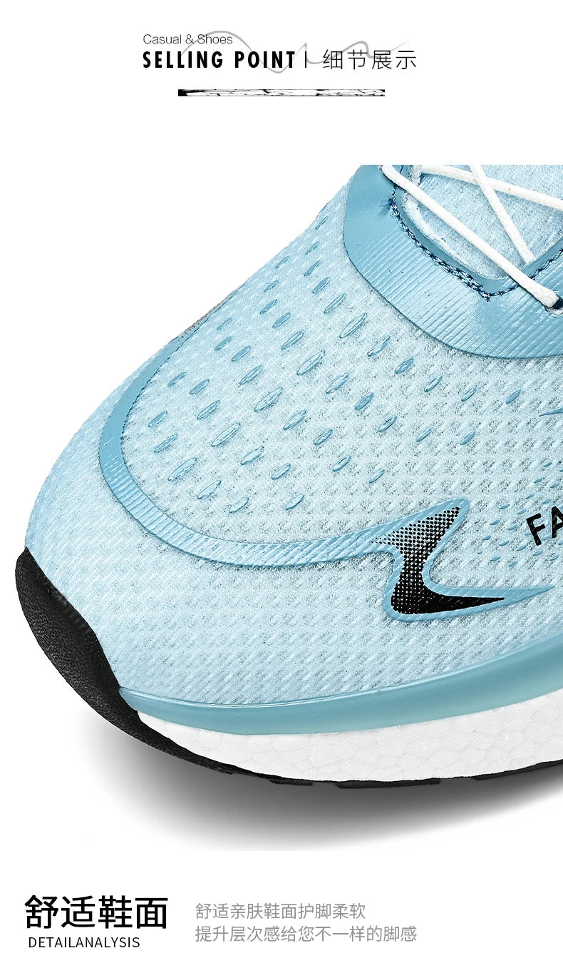 Men Casual Mesh Sneakers 2024 New Autumn Men Fashion Running Shoes Twist Buckle Non-slip Breathable Outdoor Soft Sport Shoes