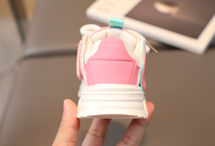 Children's Sneakers Autumn Spring Boys Breathable Sport Shoes Girls Non-slip Casual Running Sneakers Toddler First Walking Shoes