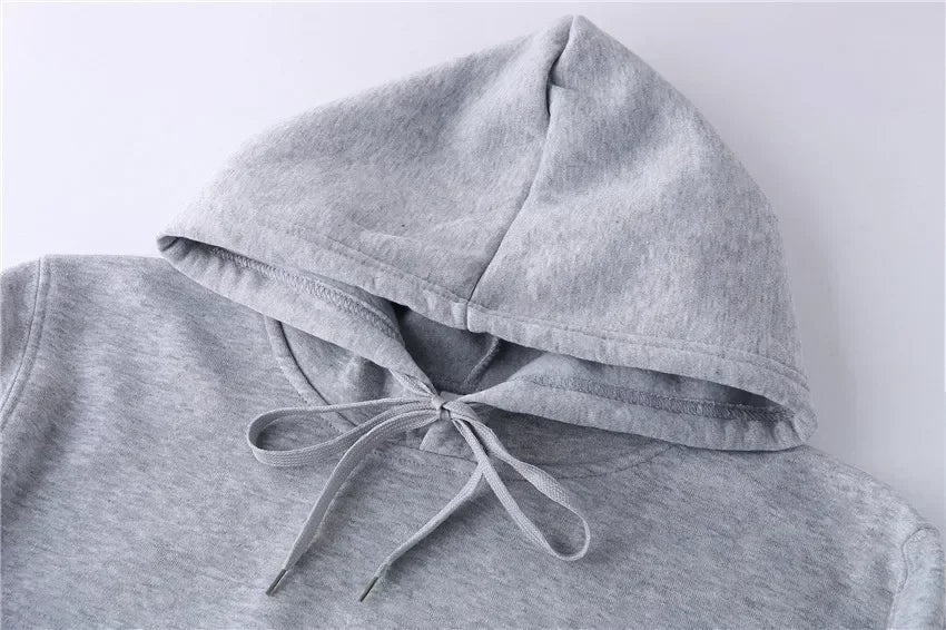 DUNDER MIFFLIN Letter Printed Men Women's Hoodie Autumn Winter Pure Cotton Fashion Casual Long Sleeve Oversized Harajuku Tops