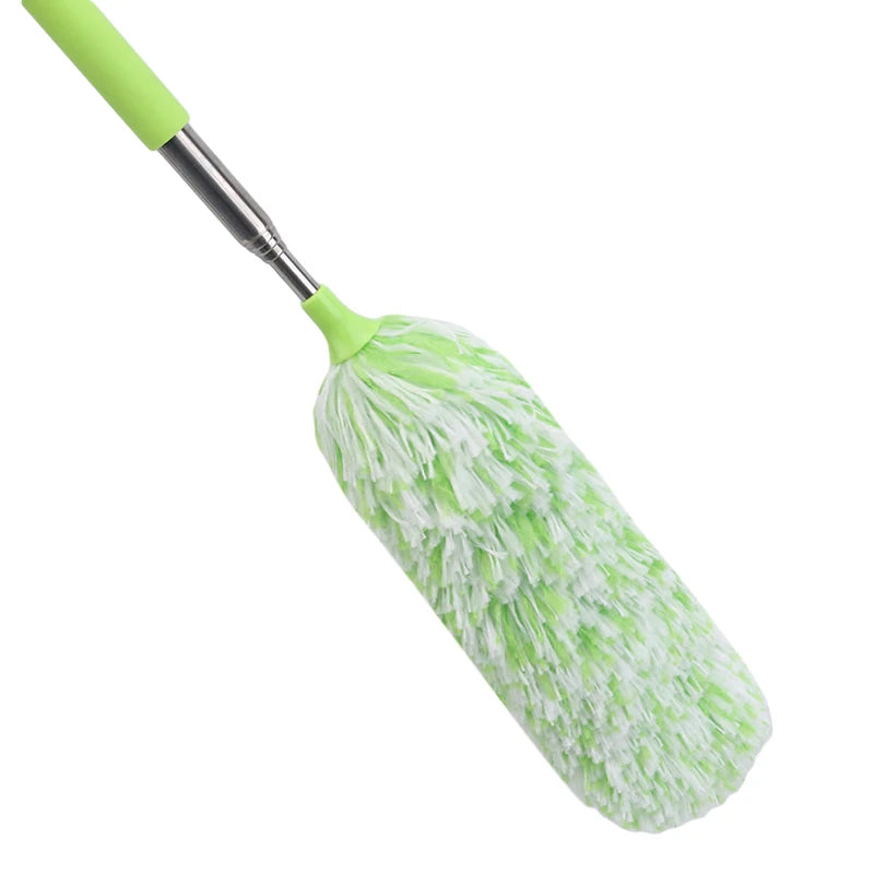 Stretch Extend Dust Shan Adjustable Feather Duster Household Dusting Brush Cars Cleaning Kitchen Accessories