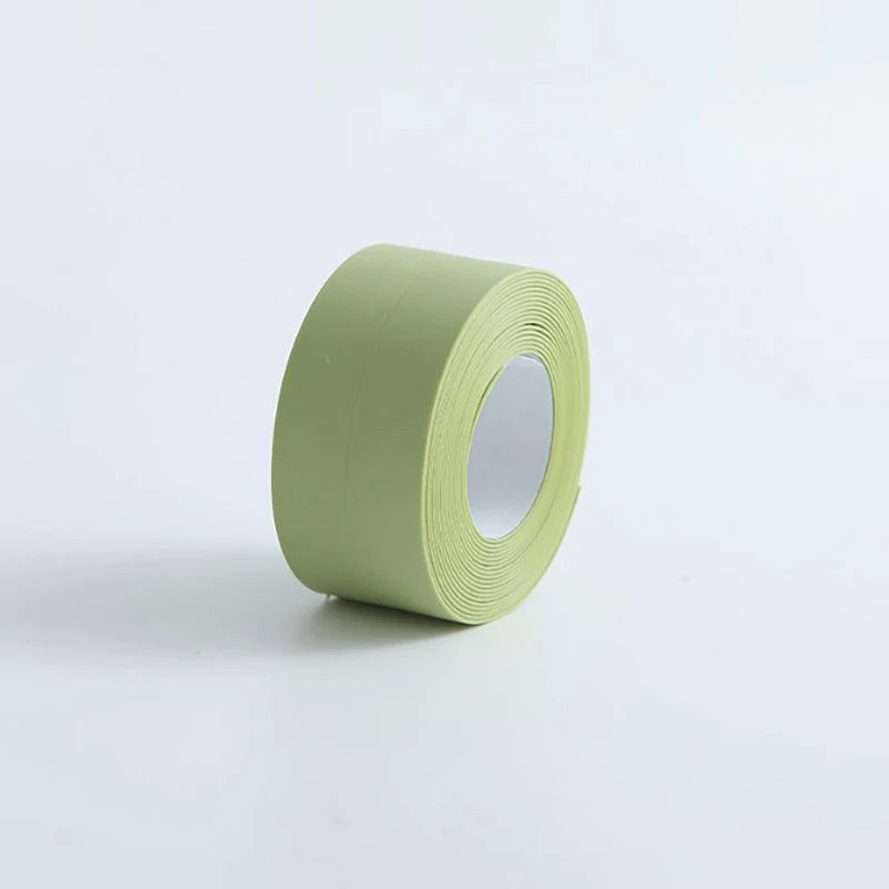 PVC Waterproof Sealing Tape Bathroom Toilet Caulk Tape Kitchen Sink Countertop Mildew Fouling Proof Sealer Self Adhesive Strip