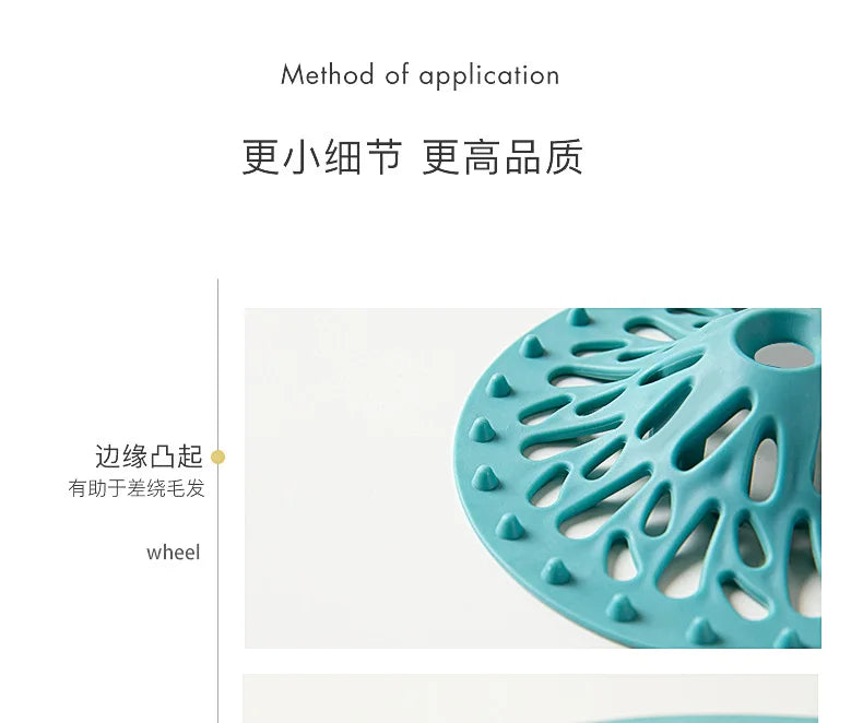 10cm Anti-blocking Catcher Hair Stopper Plug Trap Shower Floor Drain Covers Sink Strainer Filter Bathroom Kitchen Accessories