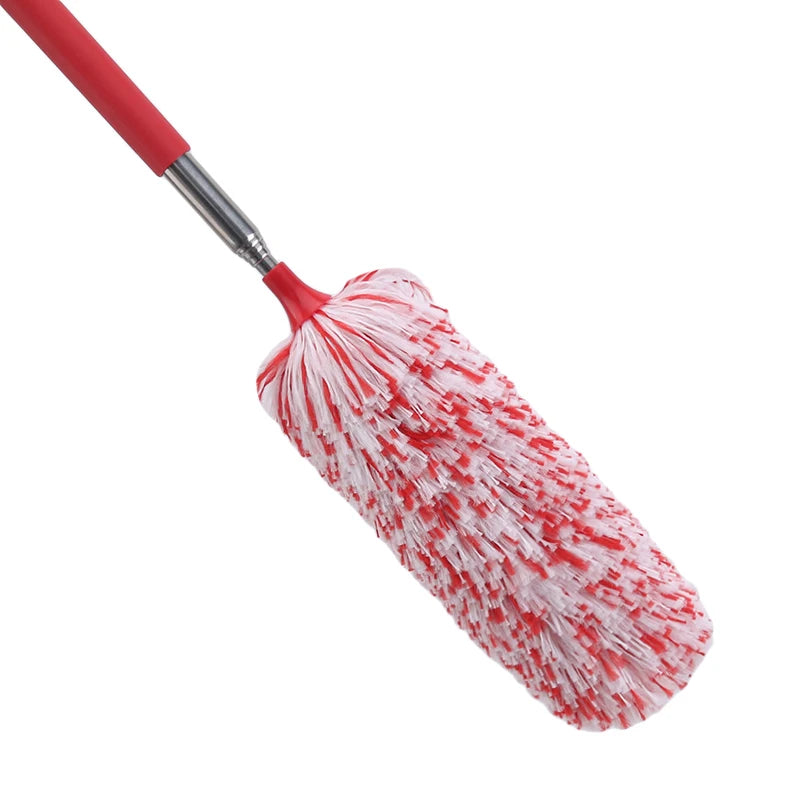 Stretch Extend Dust Shan Adjustable Feather Duster Household Dusting Brush Cars Cleaning Kitchen Accessories