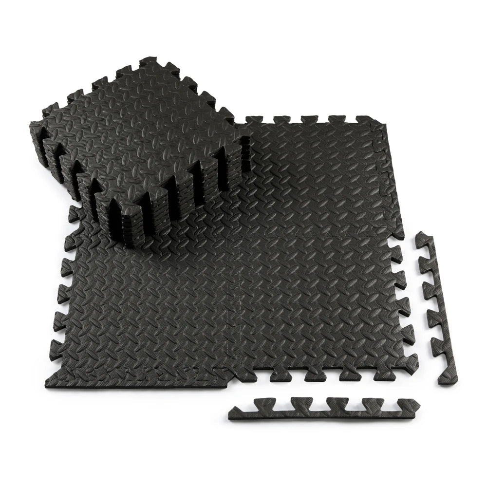 6-12pcs 30*30CM Eva Gym Mat Sports Protection Gym Mat Non-Slip Splicing Carpet Fitness Equipment Yoga Leaf Mat Home Exercise