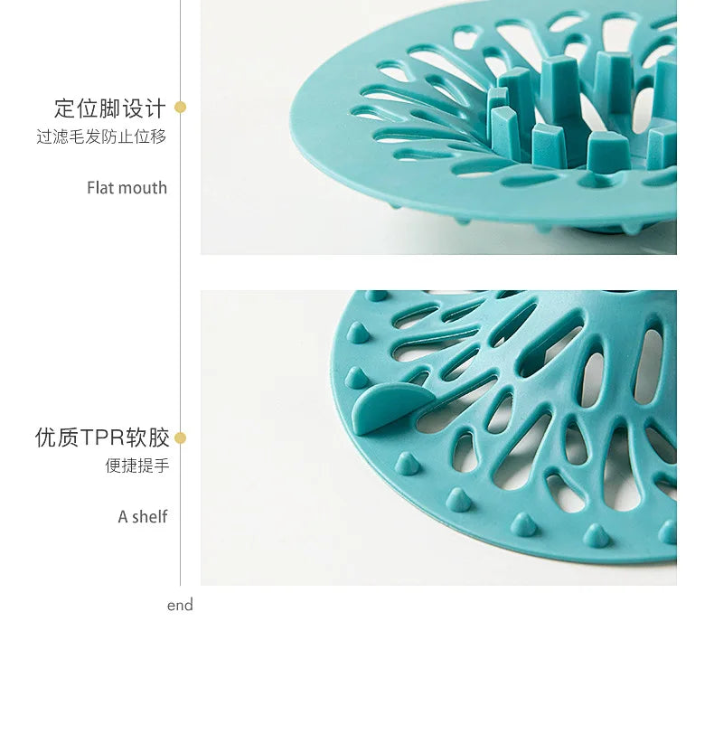 10cm Anti-blocking Catcher Hair Stopper Plug Trap Shower Floor Drain Covers Sink Strainer Filter Bathroom Kitchen Accessories