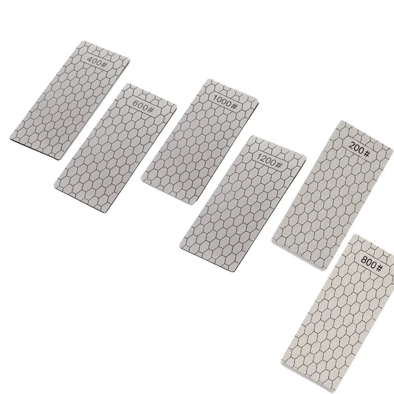 1 Set Diamond Honeycomb Pattern Sharpening Stone - Kitchen Tool Knife Grinding Ideal for Fast and Precision Sharpening