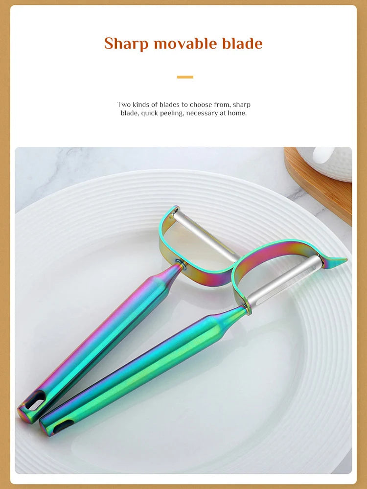 1 Pcs Multifunctional Stainless Steel Peeler Vegetable Fruit Potato Carrot Sharp Peeler Kitchen Tools Kitchen Accessories