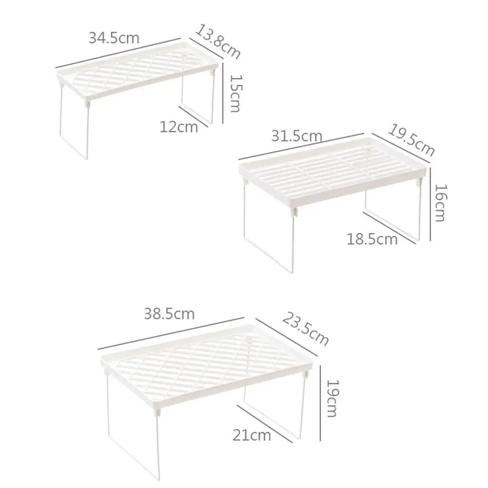 Kitchen Cupboard Organizer Shelf Space Saving Cabinet Foldable Storage Rack Spice Jars Spice Rack Bathroom Kitchen Accessories