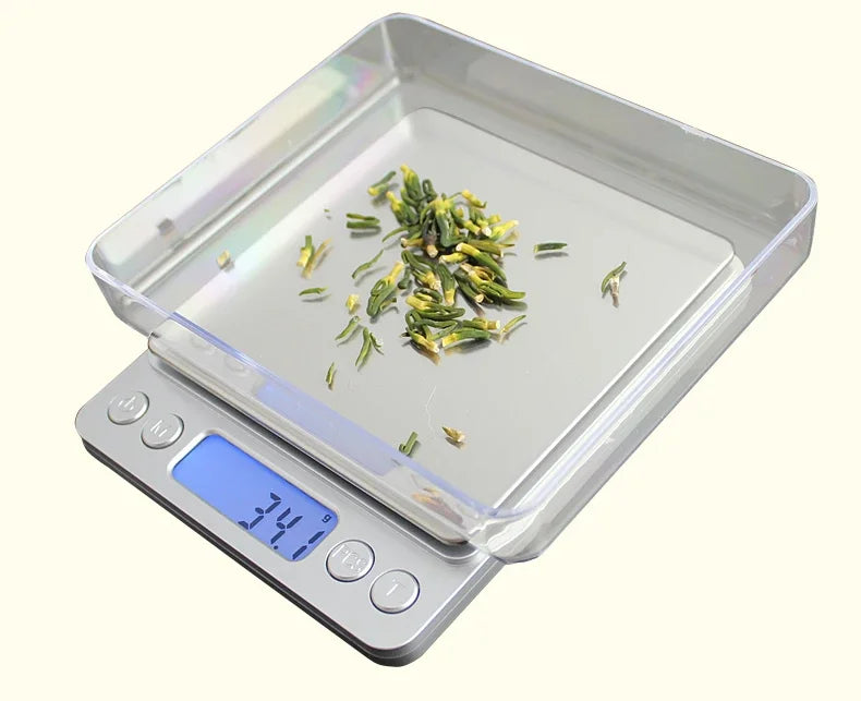 0.01g LCD Digital Jewelry Scale Smart Precision Electronic Pocket Portable Kitchen Food Scales Gram Weight Balance