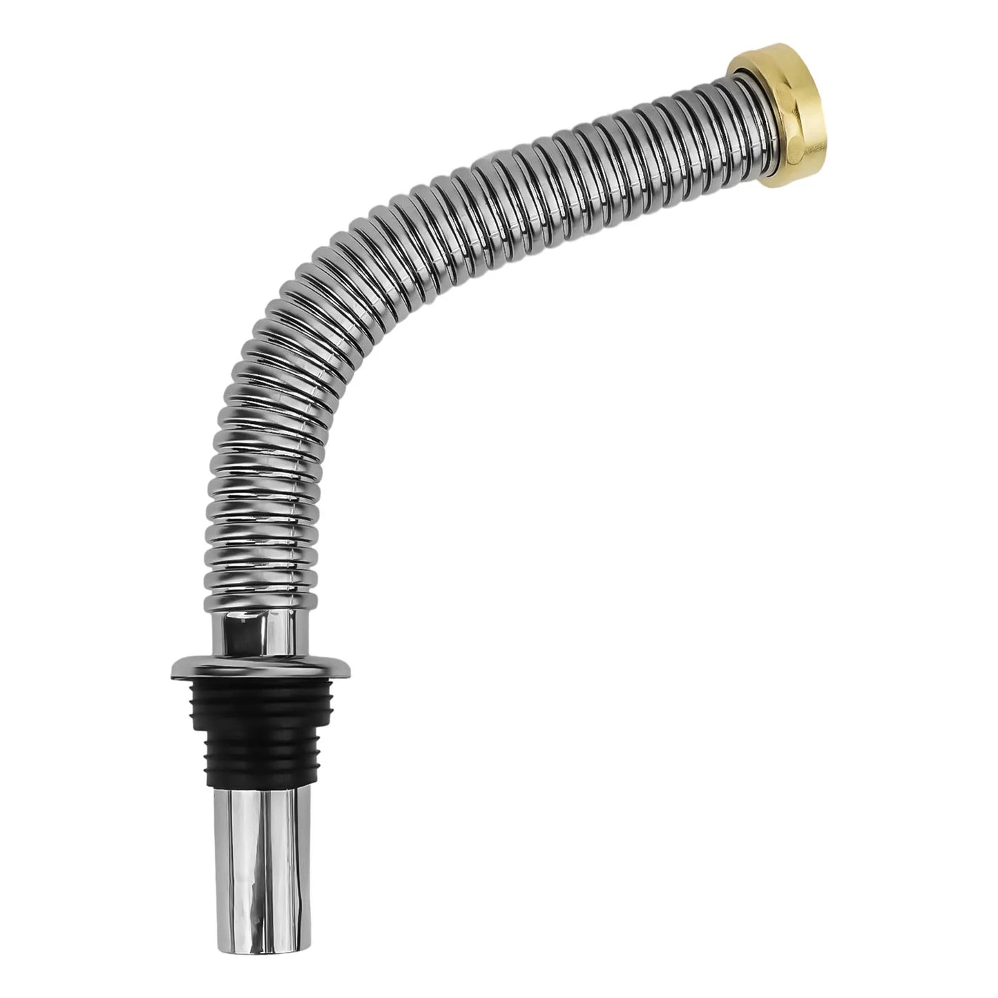 40/60cm Stainless Steel Bathroom Kitchen Sink Siphon Waste Drain Flexible Pipe Hose Home Retractable Drainage Tube