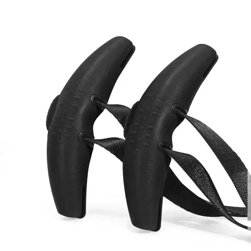 1PC Bull horn fitness handle pull rod rubber heavy-duty cable machine handle fitness equipment accessories